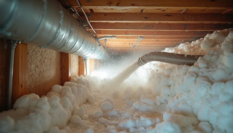Blown Insulation Installation in Boulder, CO