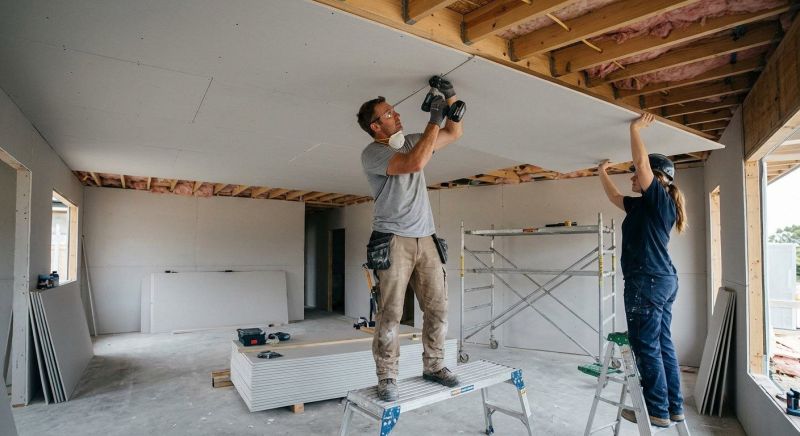 Ceiling Drywall Installation in Kansas City, KS