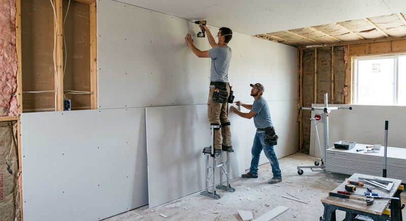 Gypsum Board Installation in Kansas City, KS