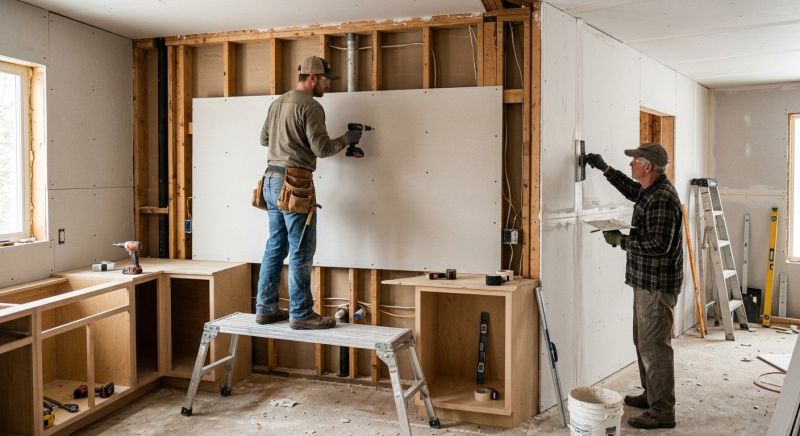 House Drywall Installation in Denver, CO